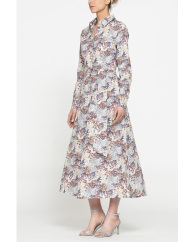 VESTITO LUNGO STAMPATO