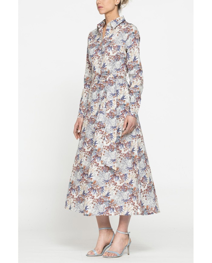 VESTITO LUNGO STAMPATO