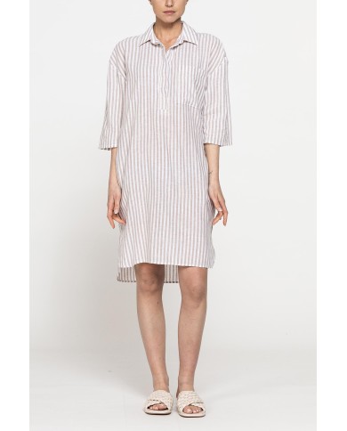 ABITO OVERSIZE FIT MODELLO SERAFINO IN LINO COTONE