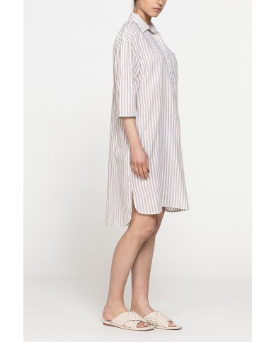 ABITO OVERSIZE FIT MODELLO SERAFINO IN LINO COTONE