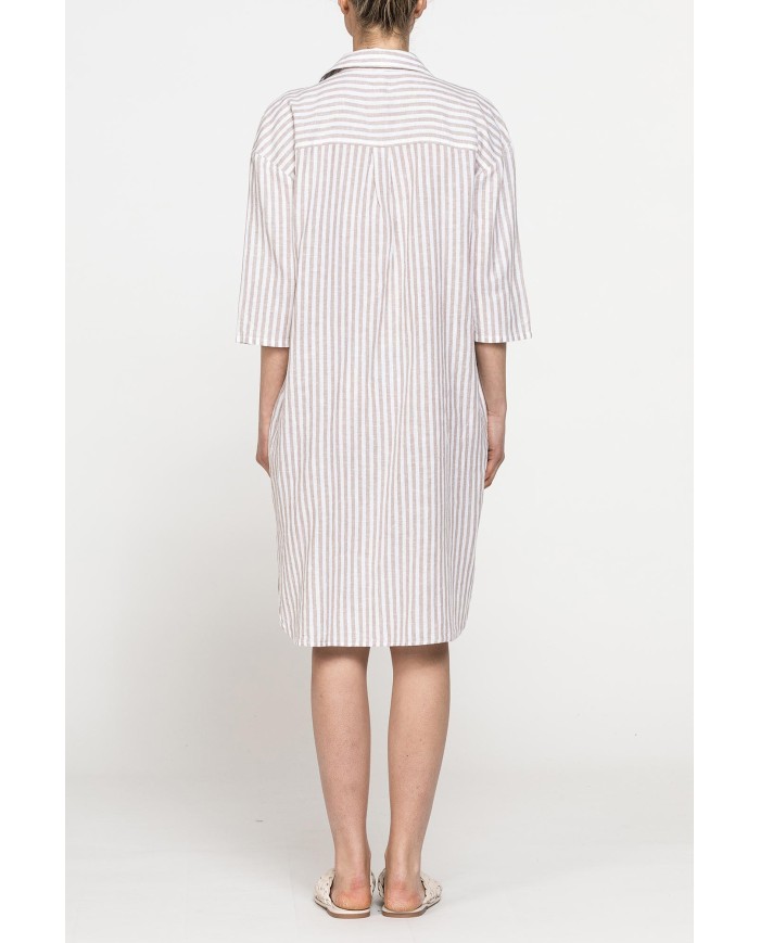 ABITO OVERSIZE FIT MODELLO SERAFINO IN LINO COTONE