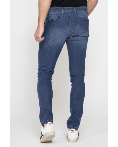 JEANS CHINO MOD. 617 SLIM IN DENIM STRETCH LEGGERO
