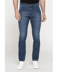 JEANS CHINO MOD. 617 SLIM IN DENIM STRETCH LEGGERO