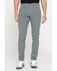 CHINO MOD.617IN TELA LEGGERA ELASTICIZZATA Vita bassa con zip, gamba asciutta. SPINTECH ELASTIC COTONE SULLA PELLE