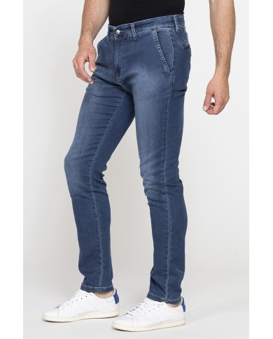 JEANS CHINO MOD. 617 RELAX IN DENIM PLAY STRETCH 10 oz.
