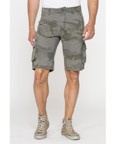 BERMUDA CON TASCONI MOD. 618 IN GABARDINA LEGGERA