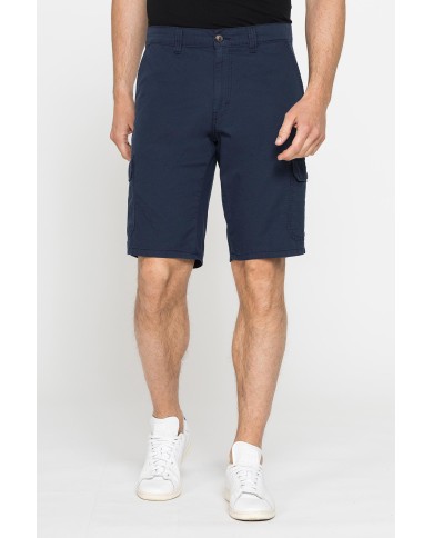 BERMUDA CON TASCONI MOD.618 IN GABARDINA LEGGERA 8oz. Vita regolare con zip, gamba regolare.