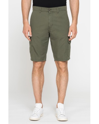 BERMUDA CON TASCONI MOD.618 IN GABARDINA LEGGERA 8oz. Vita regolare con zip, gamba regolare.