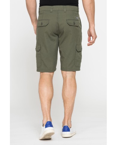 BERMUDA CON TASCONI MOD.618 IN GABARDINA LEGGERA 8oz. Vita regolare con zip, gamba regolare.