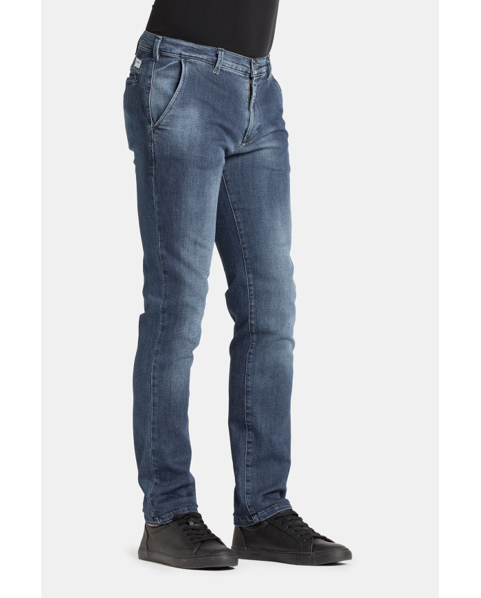 JEANS STRETCH MOD. 624. Vita regolare gamba comoda