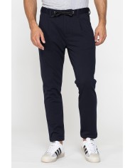 PANTALONE CON ELASTICO IN VITA MOD. 639 IN TESSUTO ELASTICIZZATO