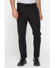 PANTALONE CON ELASTICO IN VITA MOD. 639 IN TESSUTO ELASTICIZZATO
