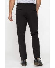 PANTALONE CON ELASTICO IN VITA MOD. 639 IN TESSUTO ELASTICIZZATO