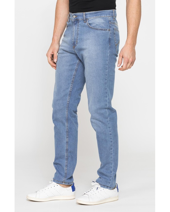 JEANS 5 TASCHE MOD. 700 IN DENIM ELASTICIZZATO 10,5 oz.