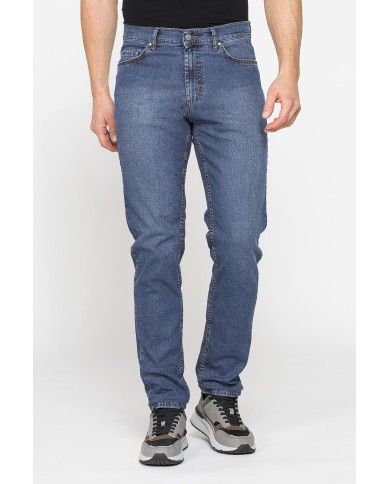 JEANS 5 TASCHE MOD. 700 IN DENIM ELASTICIZZATO 10,5 oz.