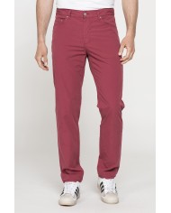 PANTALONE 5TASCHE MOD.700 IN  NUOVO POPELINE DI COTONE Vita regolare con zip,  gamba comoda.