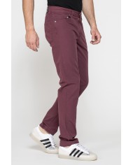 PANTALONE 5TASCHE MOD.700 IN  NUOVO POPELINE DI COTONE Vita regolare con zip,  gamba comoda.