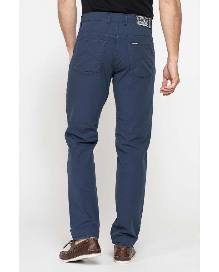 PANTALONE 5TASCHE MOD.700 IN  NUOVO POPELINE DI COTONE Vita regolare con zip,  gamba comoda.