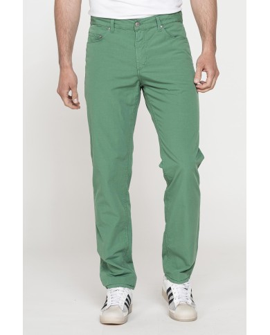 PANTALONE 5TASCHE MOD.700 IN  NUOVO POPELINE DI COTONE Vita regolare con zip,  gamba comoda.