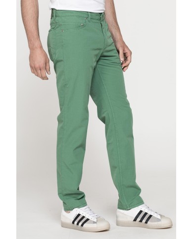 PANTALONE 5TASCHE MOD.700 IN  NUOVO POPELINE DI COTONE Vita regolare con zip,  gamba comoda.