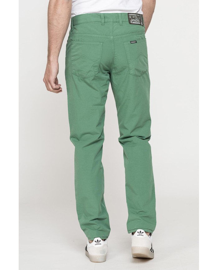 PANTALONE 5TASCHE MOD.700 IN  NUOVO POPELINE DI COTONE Vita regolare con zip,  gamba comoda.