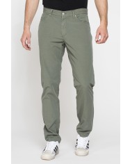 PANTALONE 5TASCHE MOD.700 IN  NUOVO POPELINE DI COTONE Vita regolare con zip,  gamba comoda.