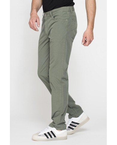 PANTALONE 5TASCHE MOD.700 IN  NUOVO POPELINE DI COTONE Vita regolare con zip,  gamba comoda.