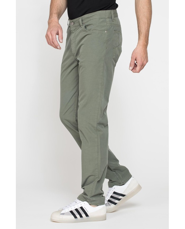 PANTALONE 5TASCHE MOD.700 IN  NUOVO POPELINE DI COTONE Vita regolare con zip,  gamba comoda.