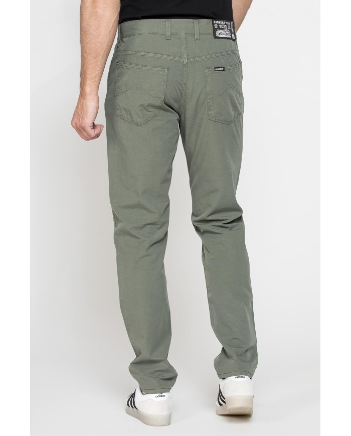 PANTALONE 5TASCHE MOD.700 IN  NUOVO POPELINE DI COTONE Vita regolare con zip,  gamba comoda.