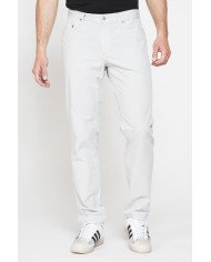 PANTALONE 5TASCHE MOD.700 IN  NUOVO POPELINE DI COTONE Vita regolare con zip,  gamba comoda.