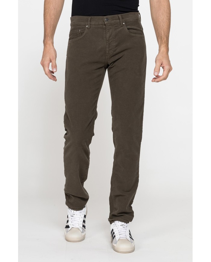 PANTALONE 5 TASCHE MOD. 707 IN PESANTE FUSTAGNO STRETCH