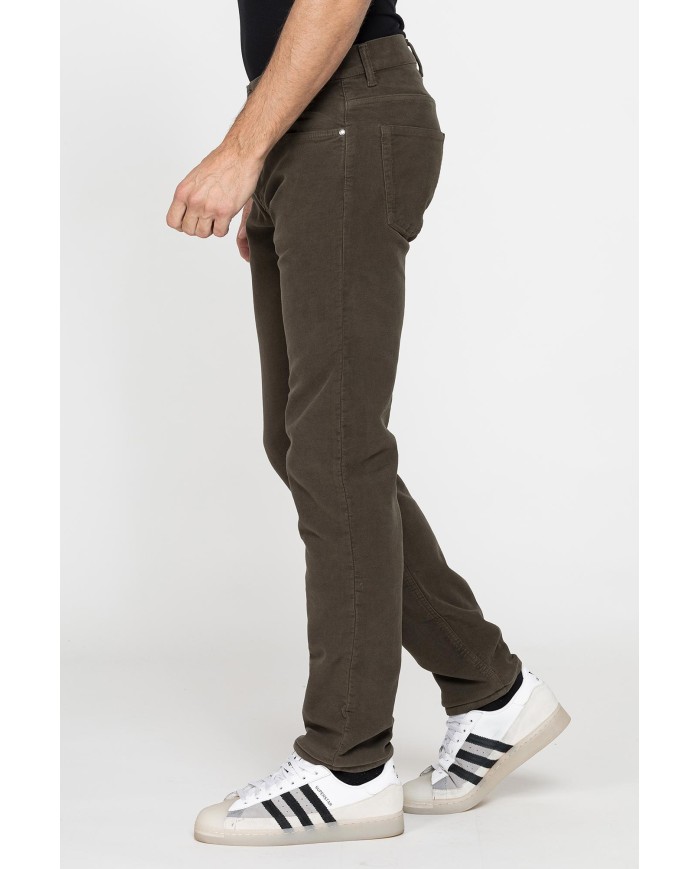 PANTALONE 5 TASCHE MOD. 707 IN PESANTE FUSTAGNO STRETCH
