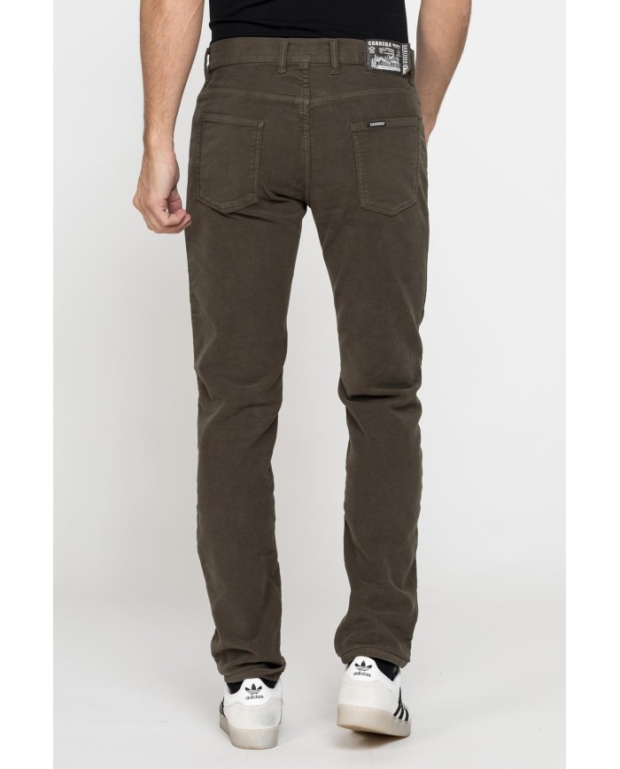 PANTALONE 5 TASCHE MOD. 707 IN PESANTE FUSTAGNO STRETCH