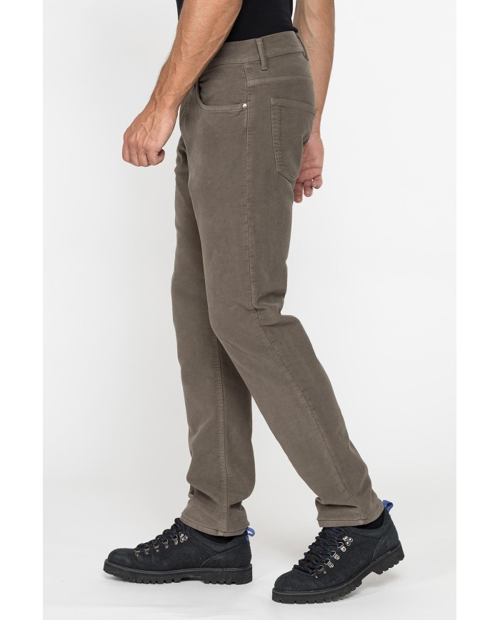 PANTALONE 5 TASCHE MOD. 707 IN PESANTE FUSTAGNO STRETCH