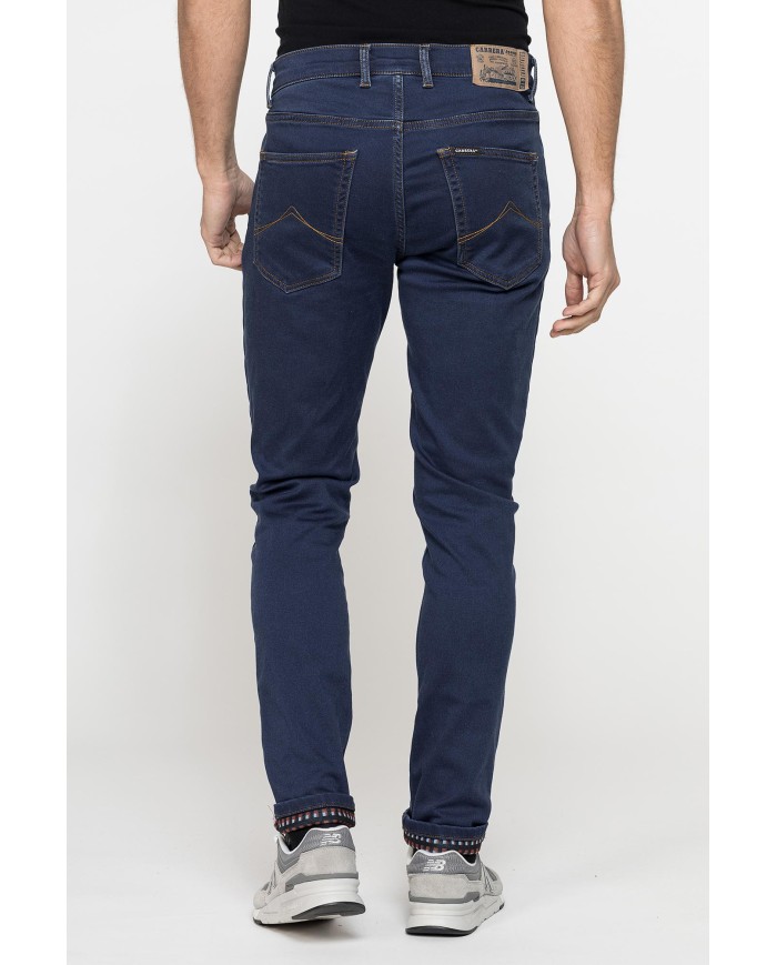 NUOVO JEANS THERMIC SLIM FIT FELPATO ALL'INTERNO