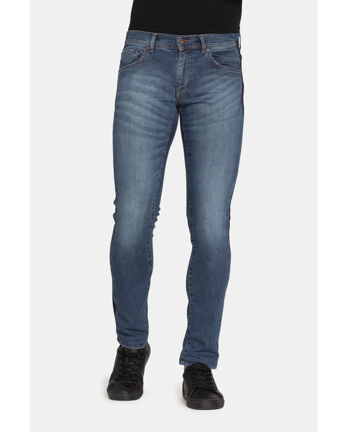 JEANS STRETCH MOD. 717. Vita bassa gamba asciutta