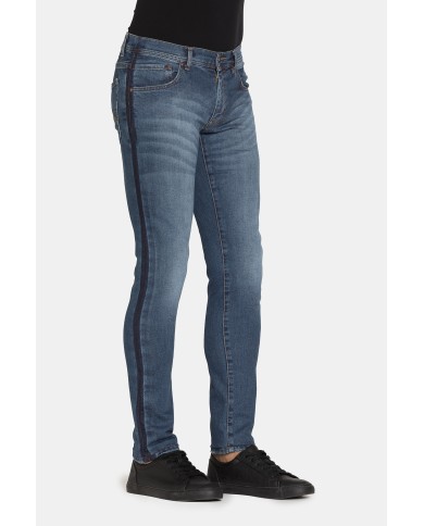 JEANS STRETCH MOD. 717. Vita bassa gamba asciutta