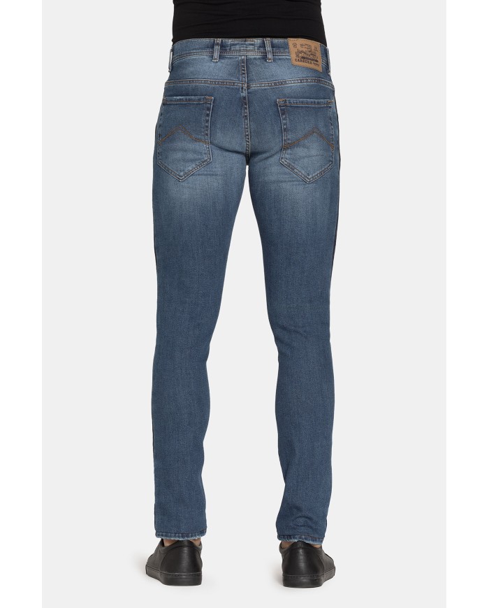 JEANS STRETCH MOD. 717. Vita bassa gamba asciutta