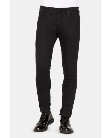 BLACK JEANS MOD. 717 SLIM IN DENIM ELASTICIZZATO 11 oz.