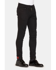 BLACK JEANS MOD. 717 SLIM IN DENIM ELASTICIZZATO 11 oz.