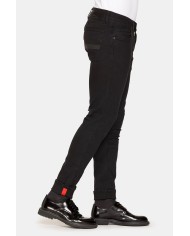 BLACK JEANS MOD. 717 SLIM IN DENIM ELASTICIZZATO 11 oz.