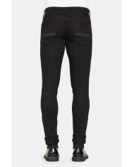 BLACK JEANS MOD. 717 SLIM IN DENIM ELASTICIZZATO 11 oz.