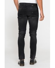 BLACK JEANS MOD. 717 SLIM IN DENIM ELASTICIZZATO 11 oz.
