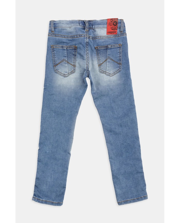 JEANS BAMBINO MOD. 717 in tessuto Play jeans.