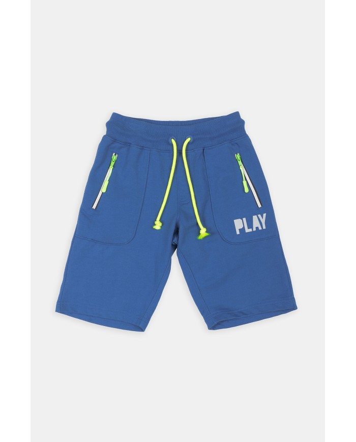 BERMUDA DA BAMBINO IN FELPA LEGGERA