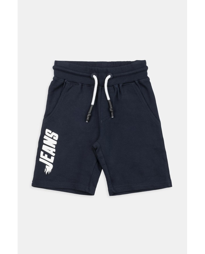 BERMUDA DA BAMBINO IN FELPA LEGGERA