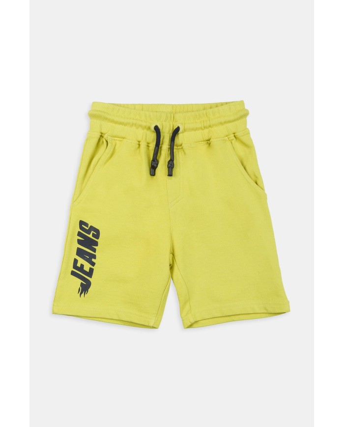 BERMUDA DA BAMBINO IN FELPA LEGGERA