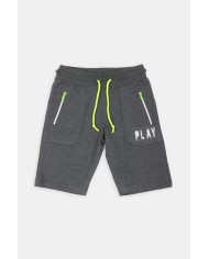 BERMUDA DA BAMBINO IN FELPA LEGGERA