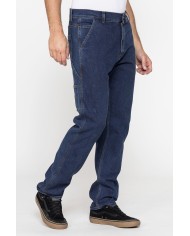 PANTALONE  WORKER MOD. 725 IN DENIM ELASTICIZZATO 12,5 oz.