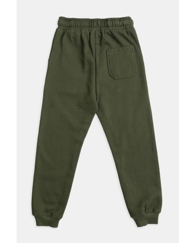 PANTALONE IN FELPA CON ELASTICO IN VITA